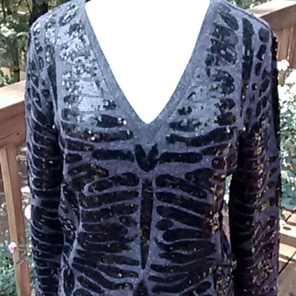 Michael Kors Grey Sweater Dress  - Picture 2 of 7